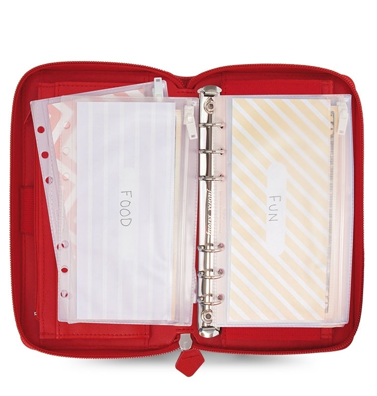 Filofax Personal Saffiano Zip Organizer