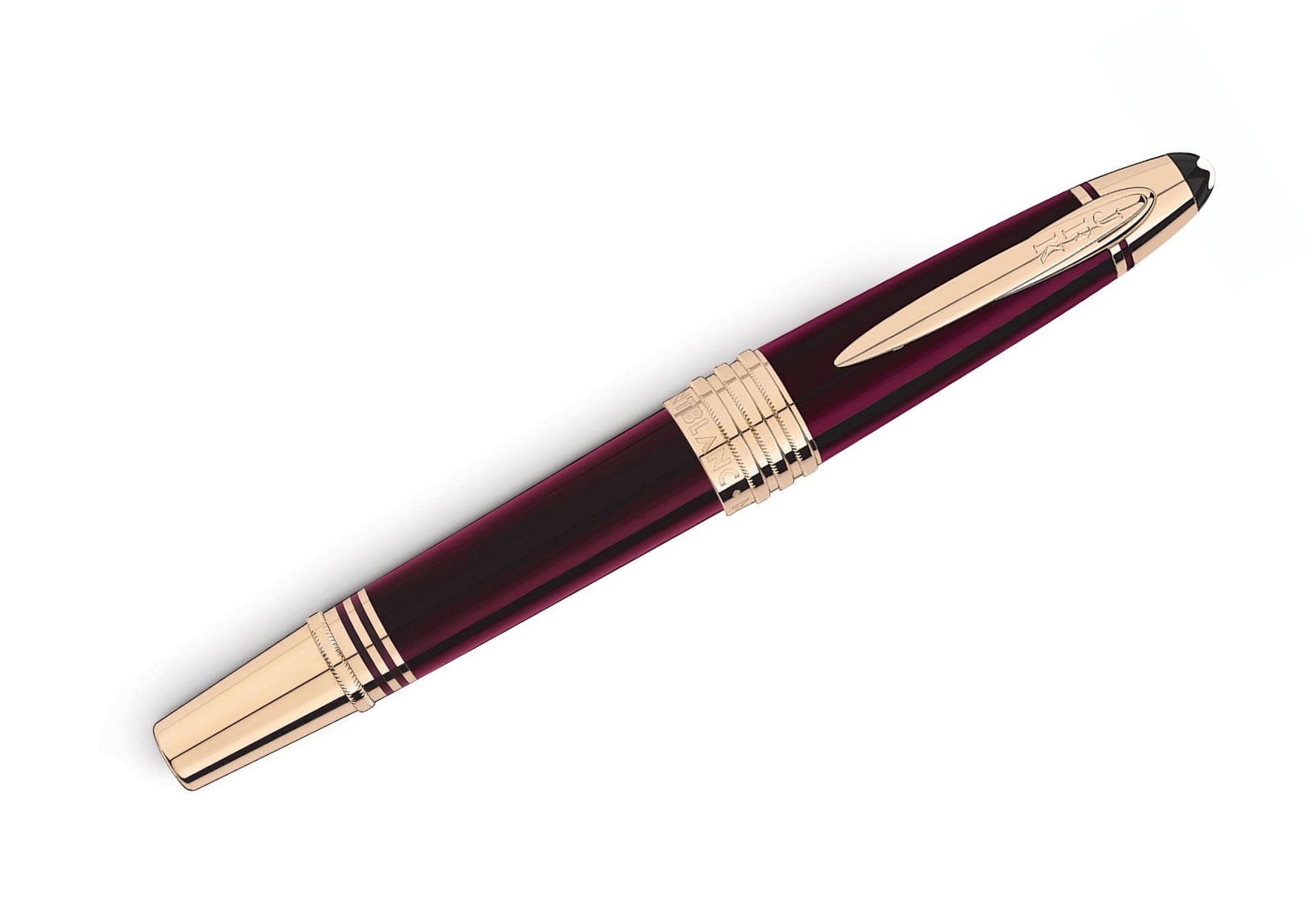 Montblanc Great Characters JFK Burgundy Fountain Pen