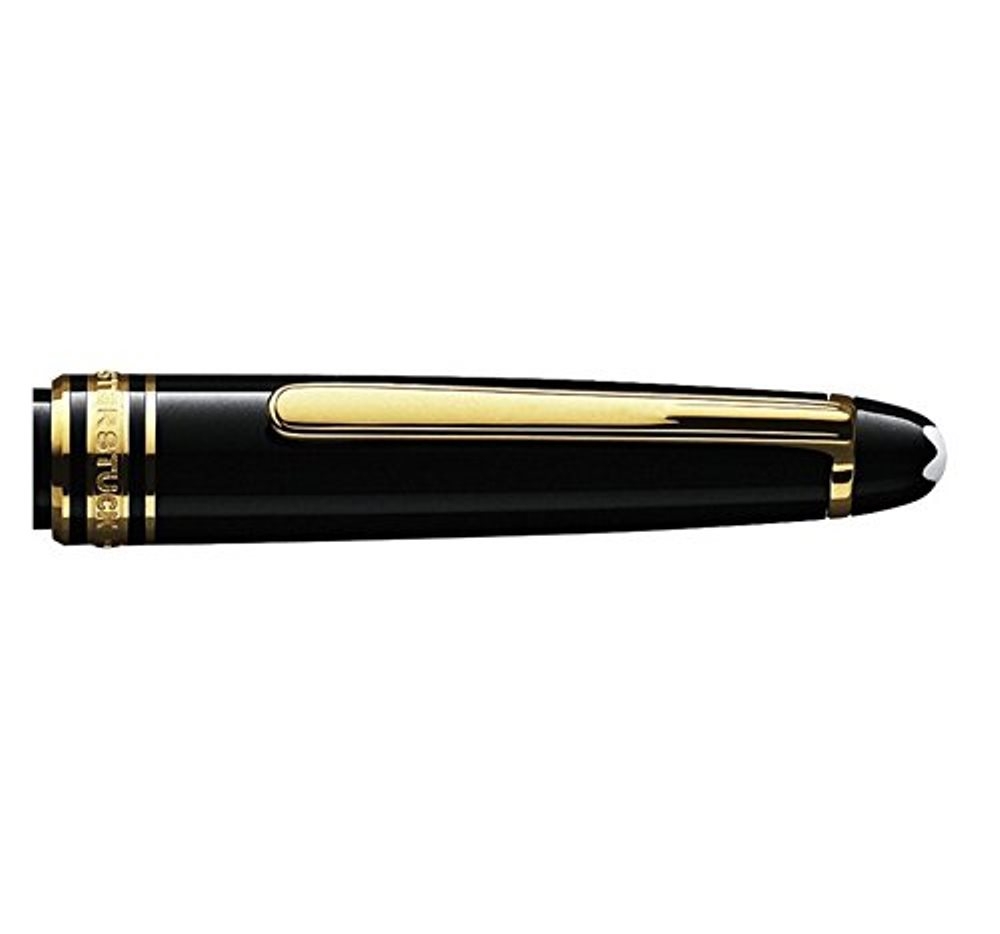Montblanc Meisterstuck Classique Rollerball Pen with Gold Trim