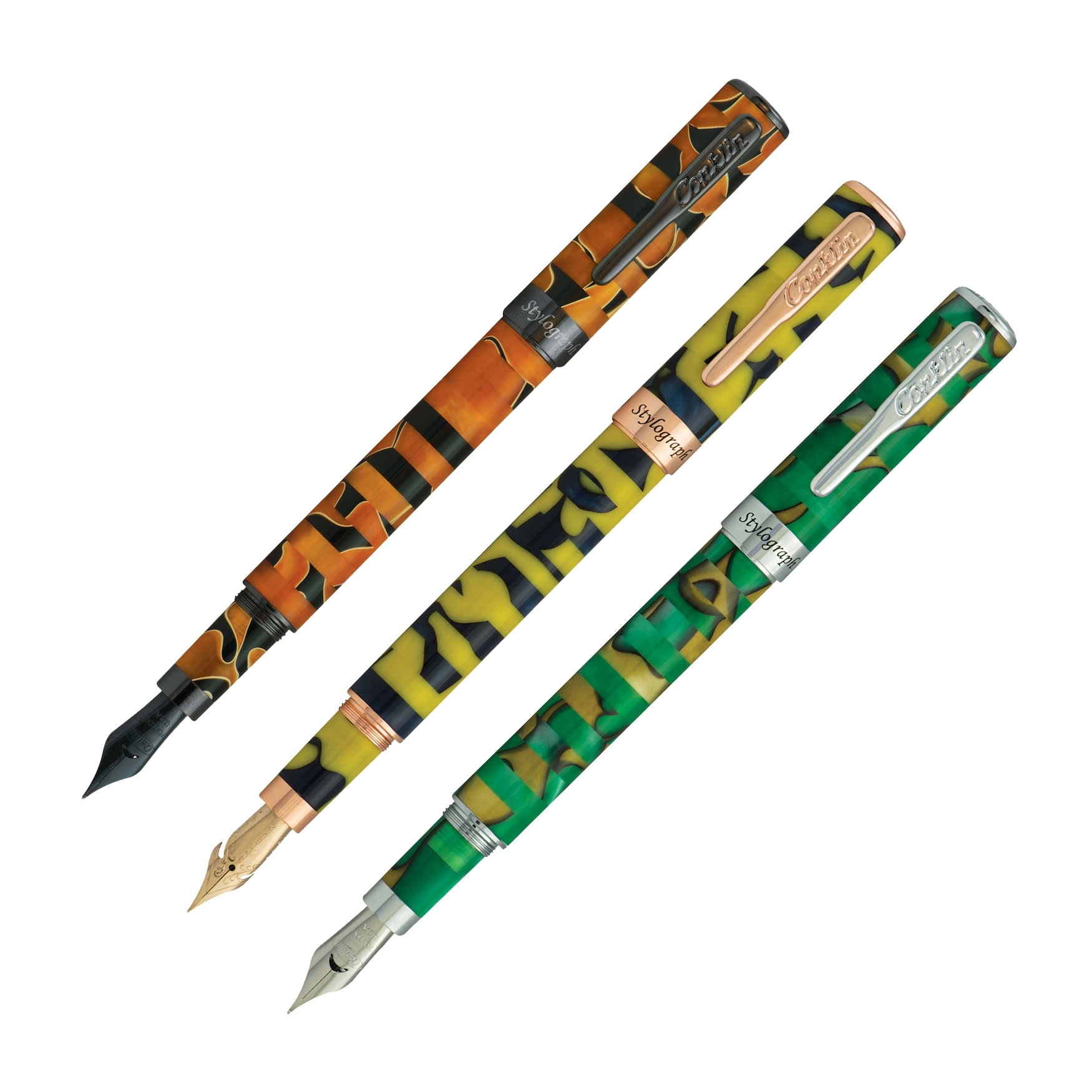 Conklin Stylograph Mosaic Fountain Pen