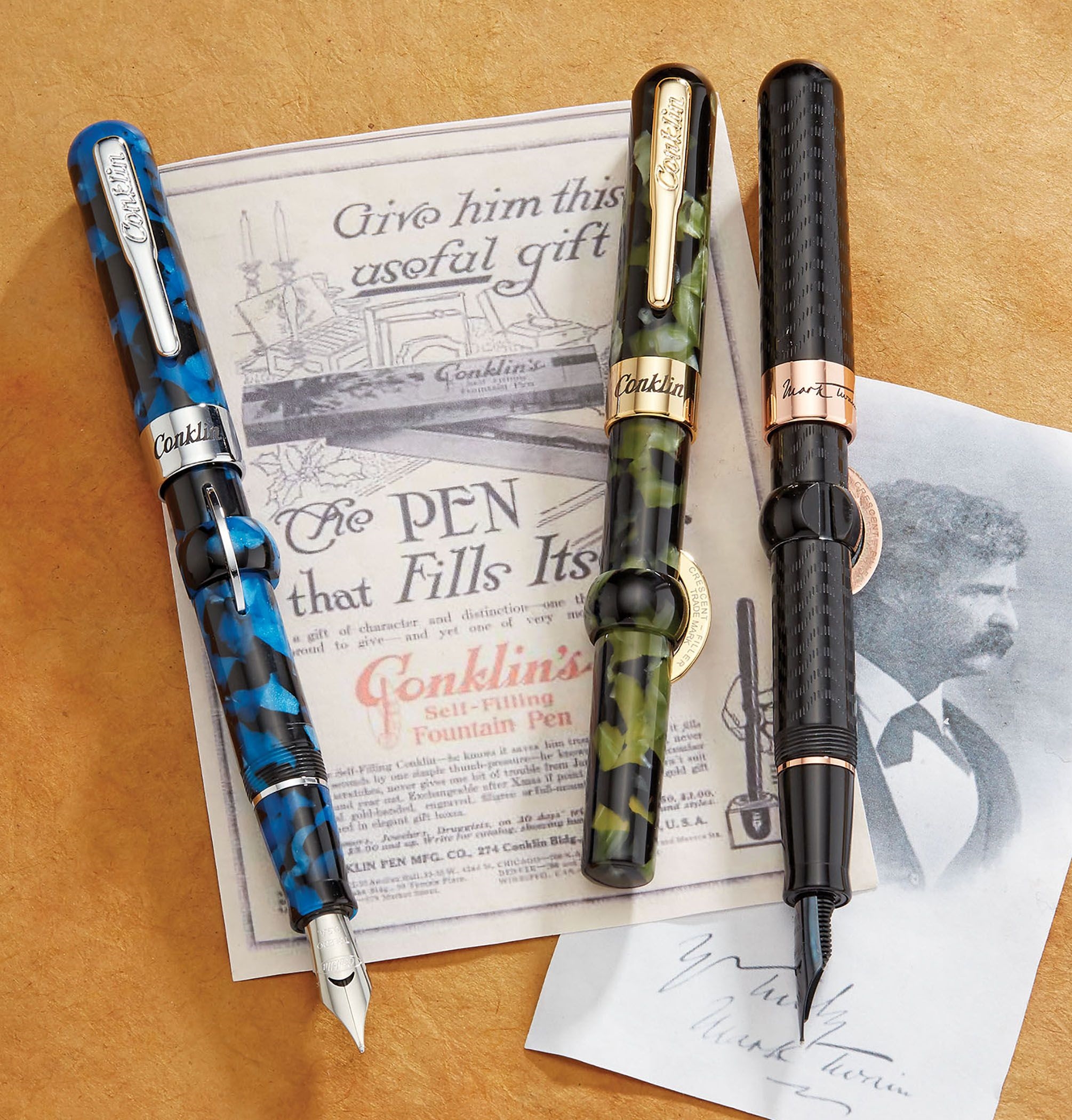 Conklin mark twain crescent filler Clearance