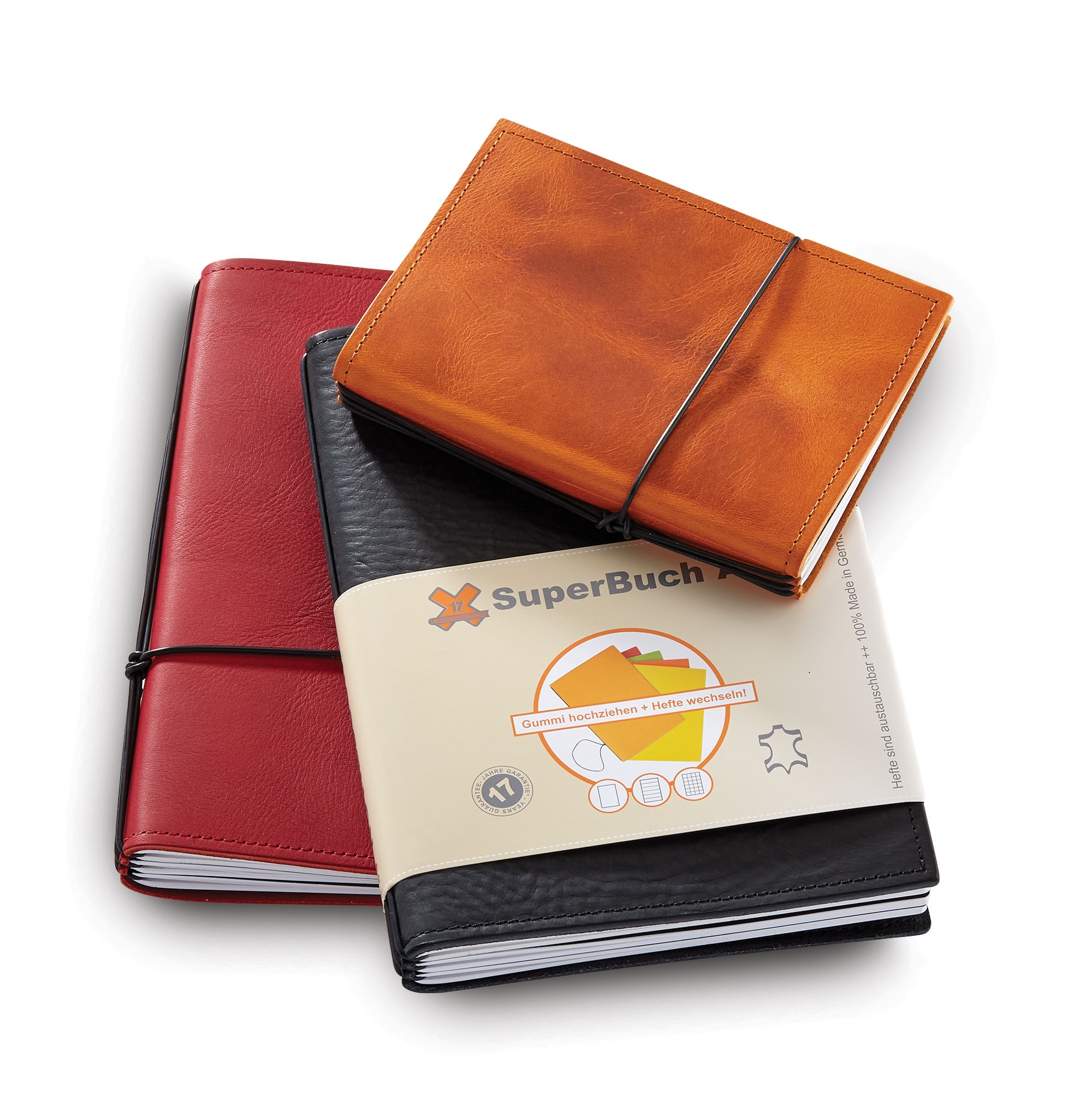 X17 Notes A6 Leather Notebook