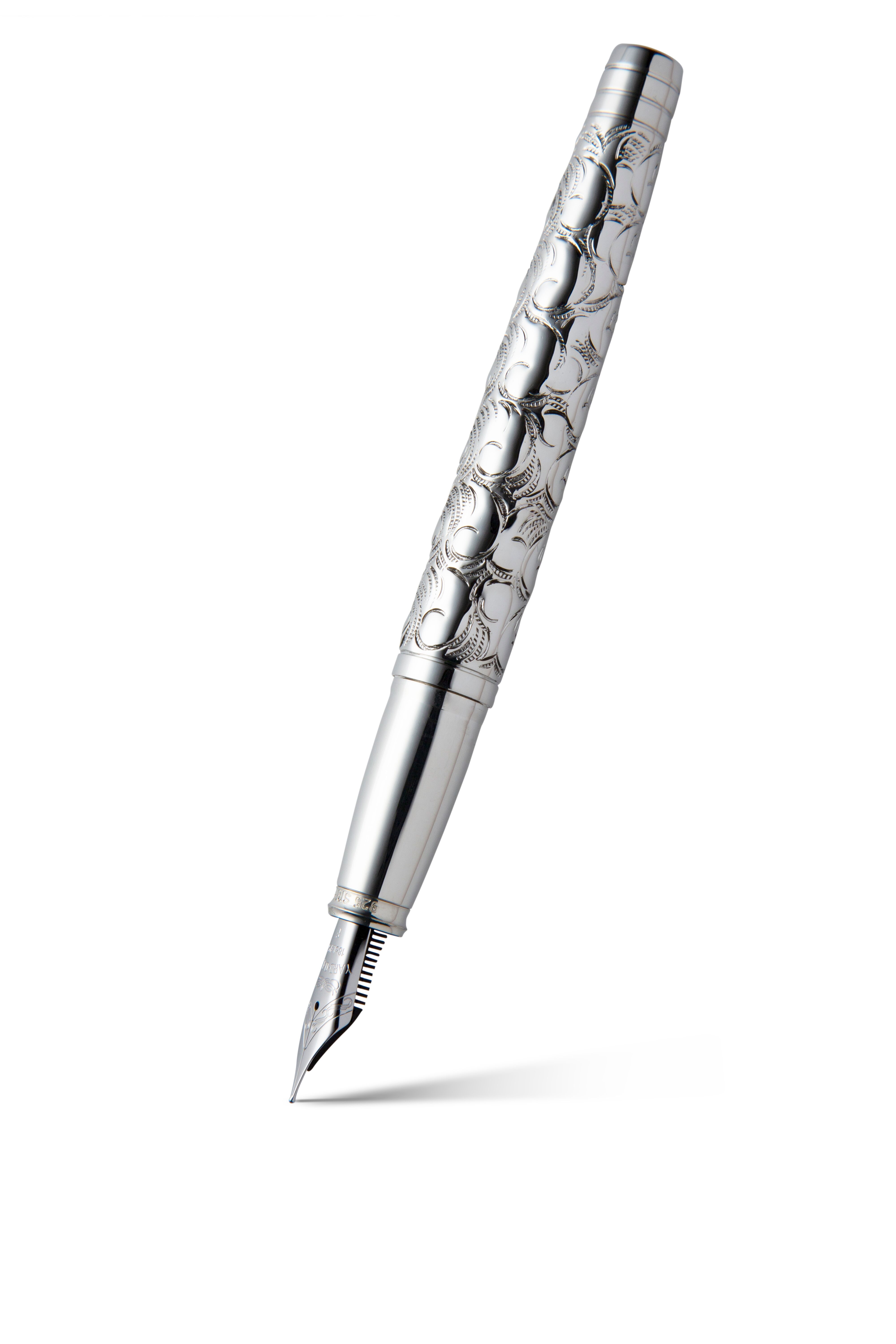 YardOLed Grand Victorian Sterling Engraved Fountain Pen