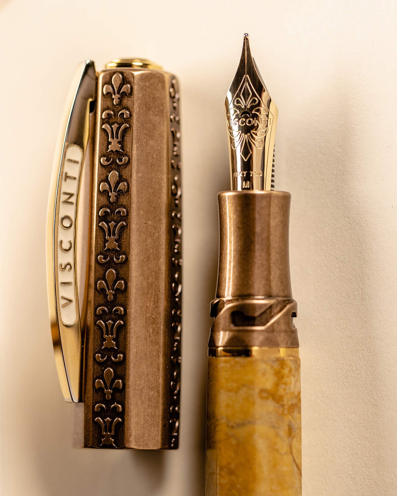 Visconti Limited Edition Magnifico Egyptian Marble Fountain Pen