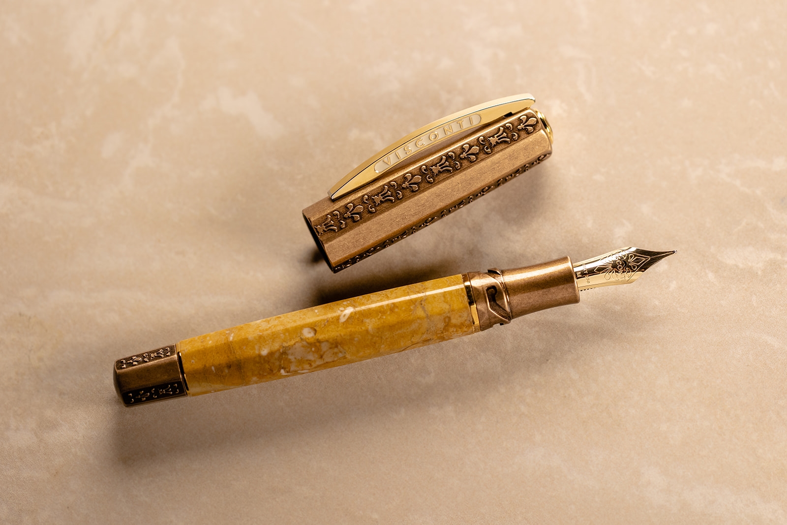 Visconti Limited Edition Magnifico Egyptian Marble Fountain Pen
