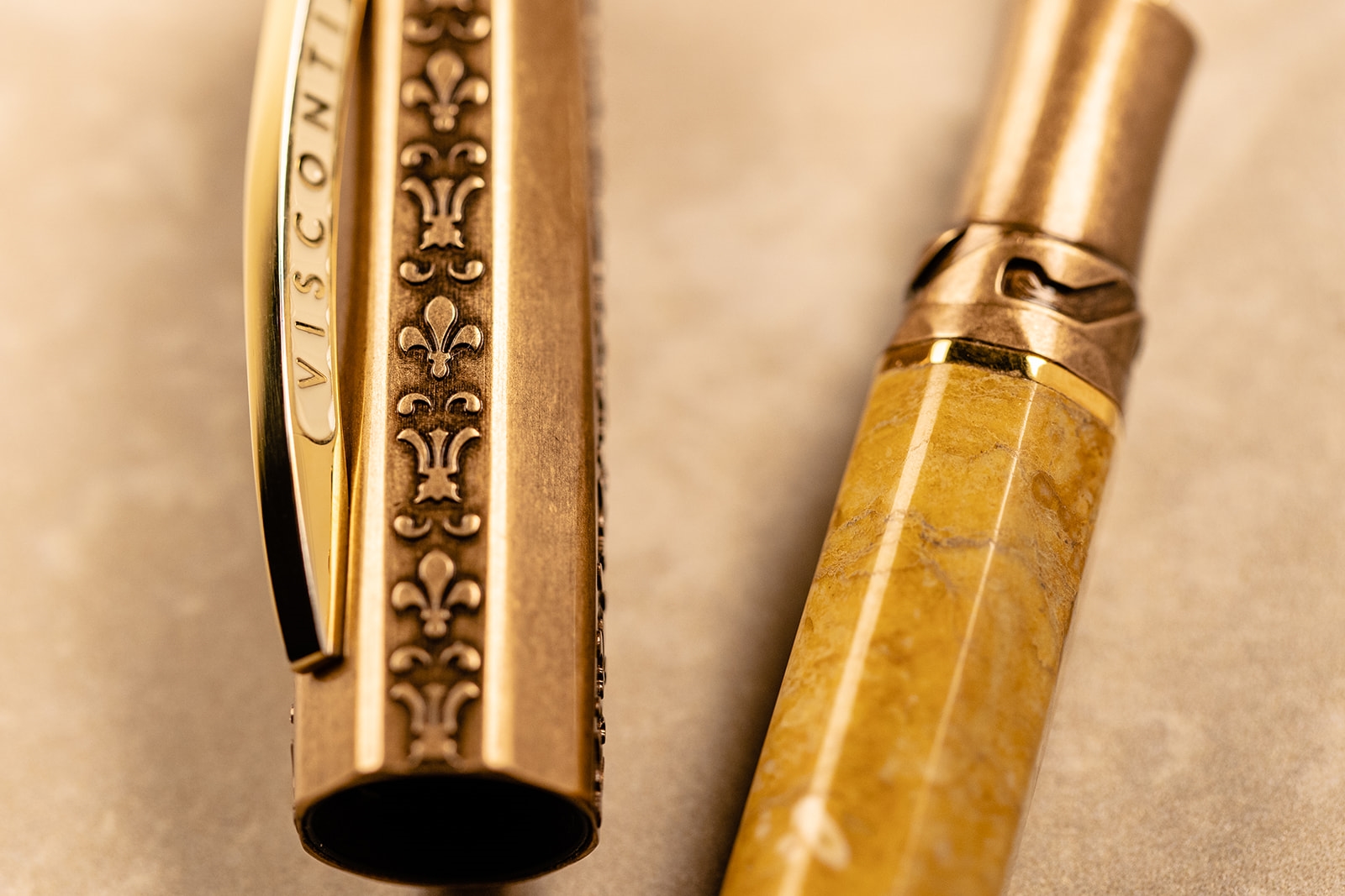 Visconti Limited Edition Magnifico Egyptian Marble Fountain Pen