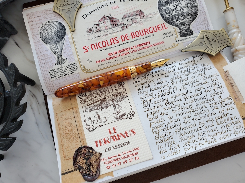 Esterbrook Limited Edition Oversize Estie Fountain Pen Sunflower Custom