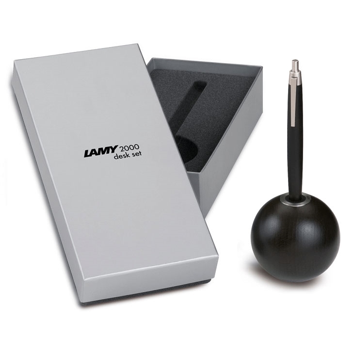 Lamy 2000 Blackwood Ballpen w/Pen Holder