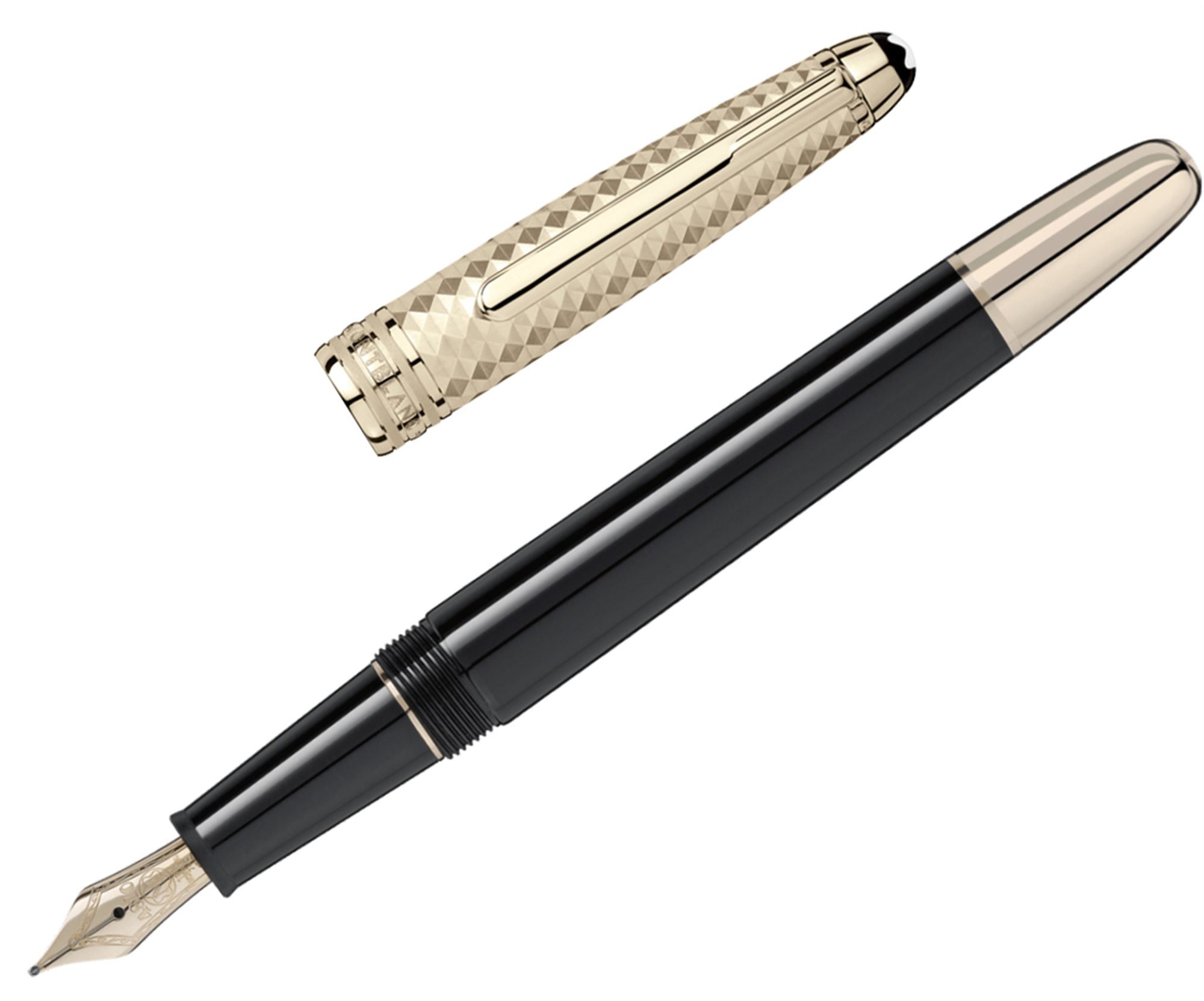 Montblanc Doue Geometric Dimension Classique Fountain Pen