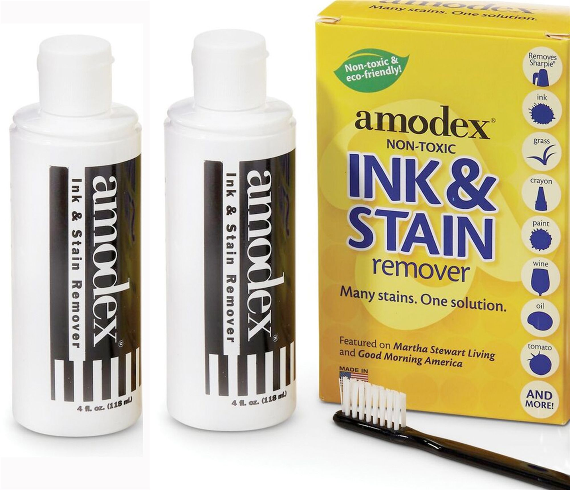 Amodex Ink and Stain Remover Twin Economy Pack