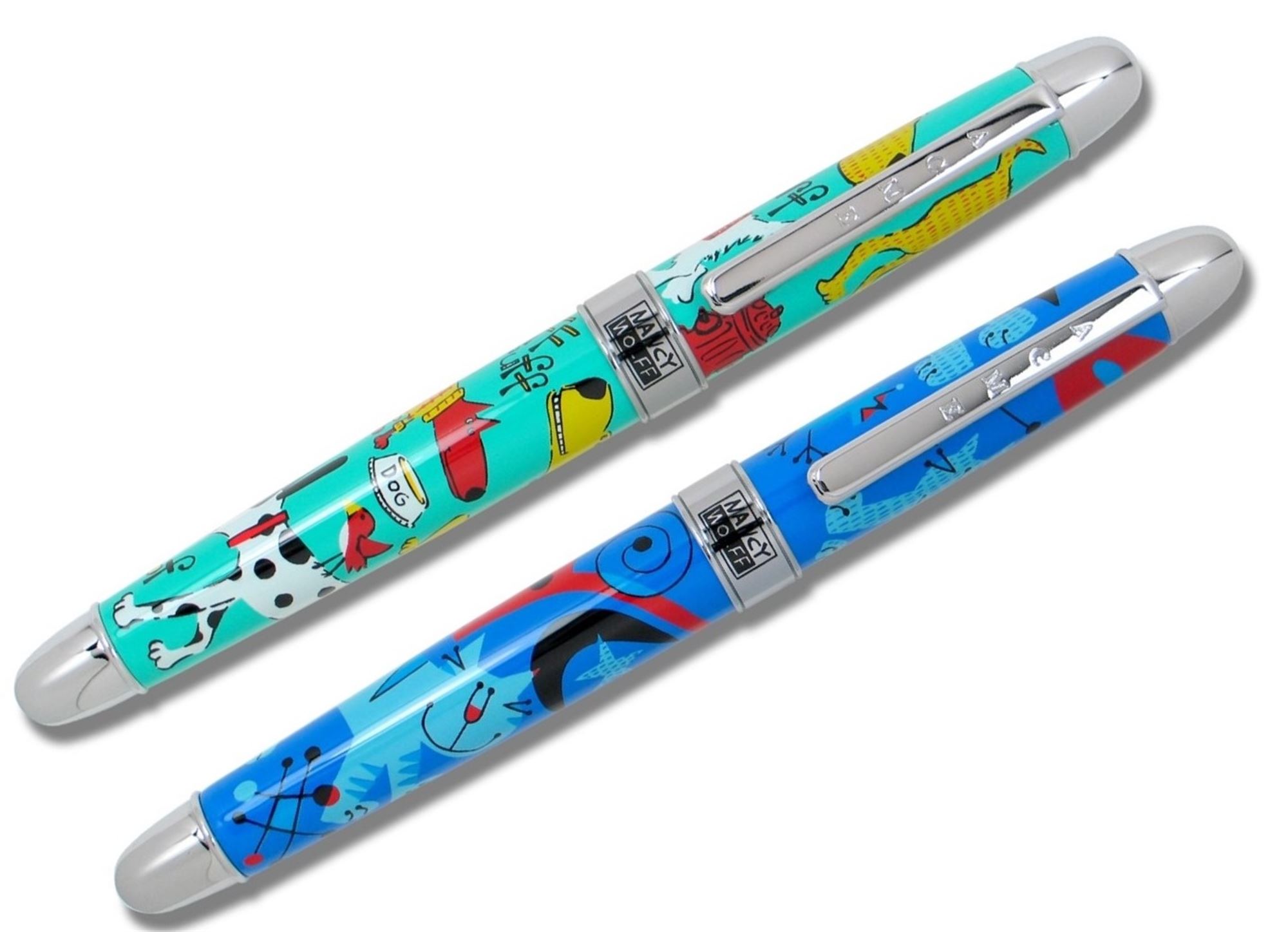 ACME Nancy Wolff Designed Dog and Cat Fountain Pen