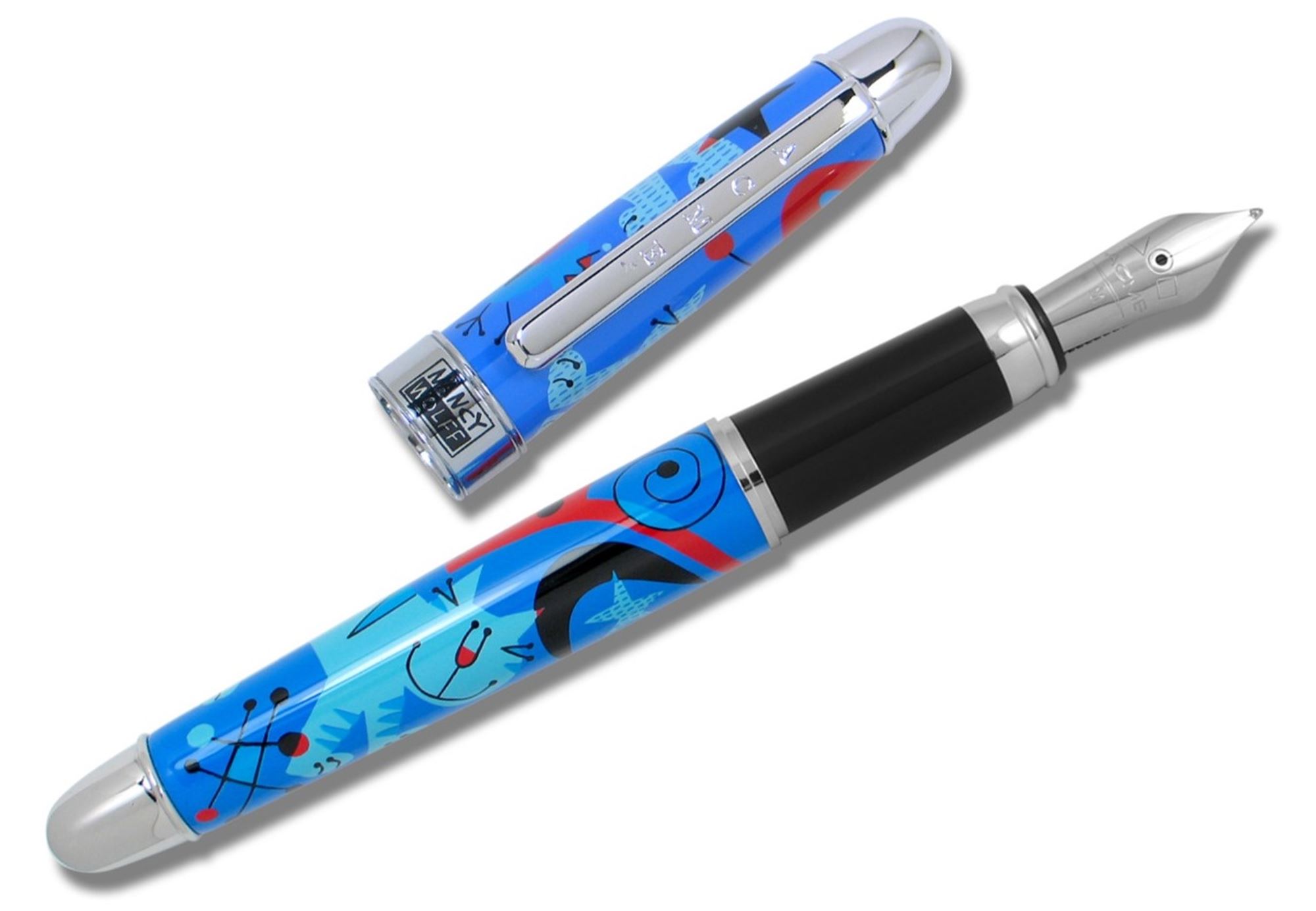 ACME Nancy Wolff Designed Dog and Cat Fountain Pen CAT