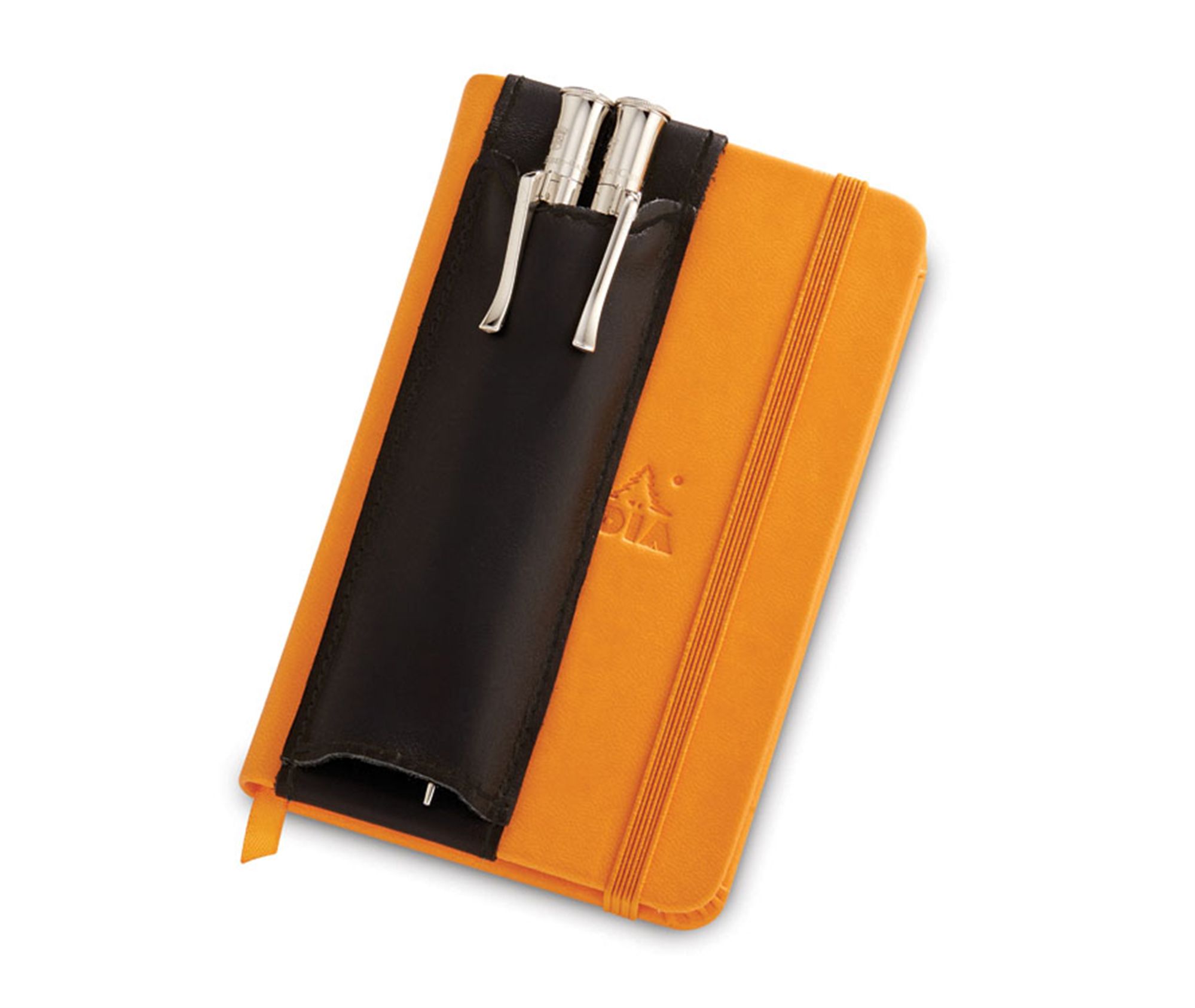 Quiver 2 Slot Pocket A6 Pen Holder Orange