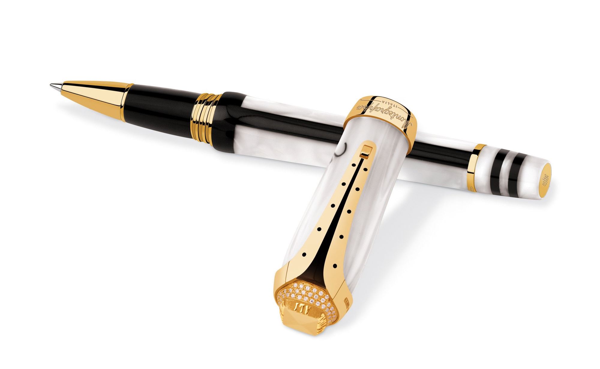 Montegrappa Limited Edition Muhammad Ali Gold Rollerball