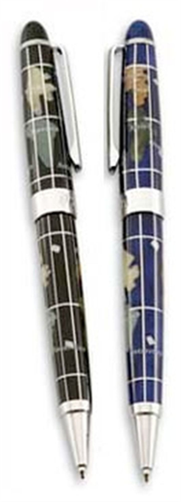 Yafa World Map Ballpoint Pen