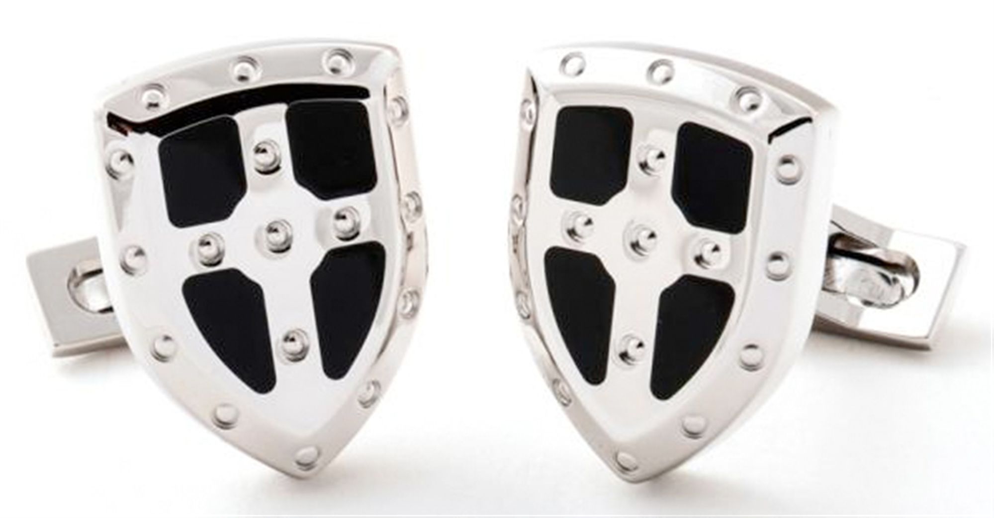 Dupont Premium White Knight Cufflinks