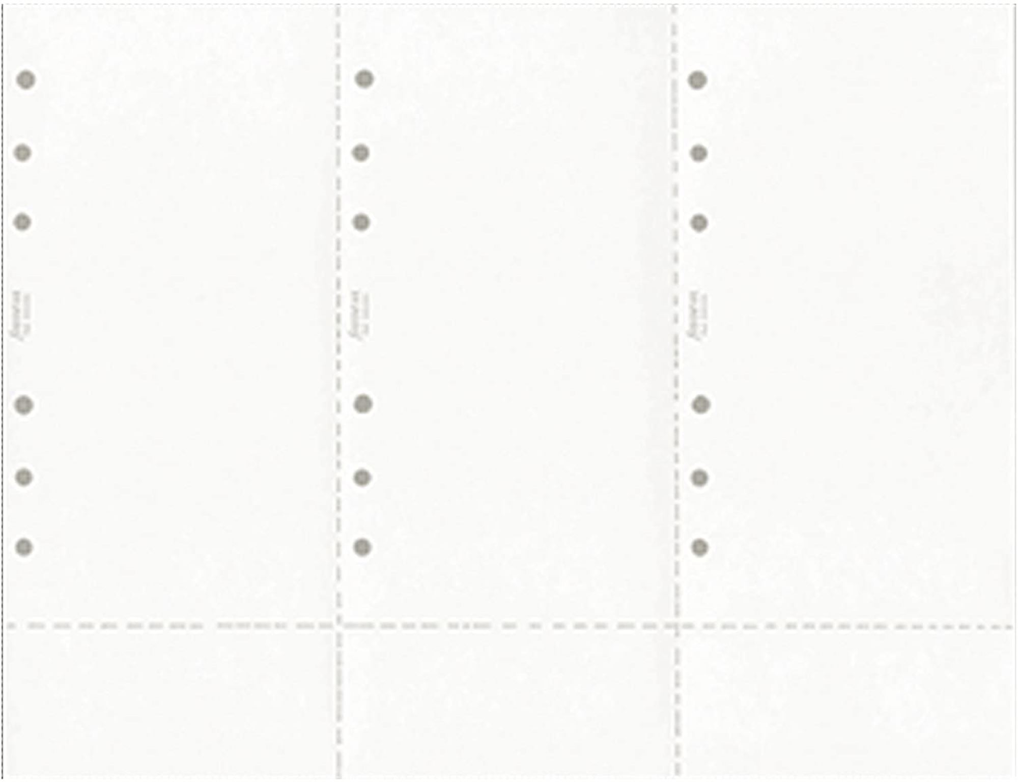 Filofax Personal White Laser Paper 3/Sheet
