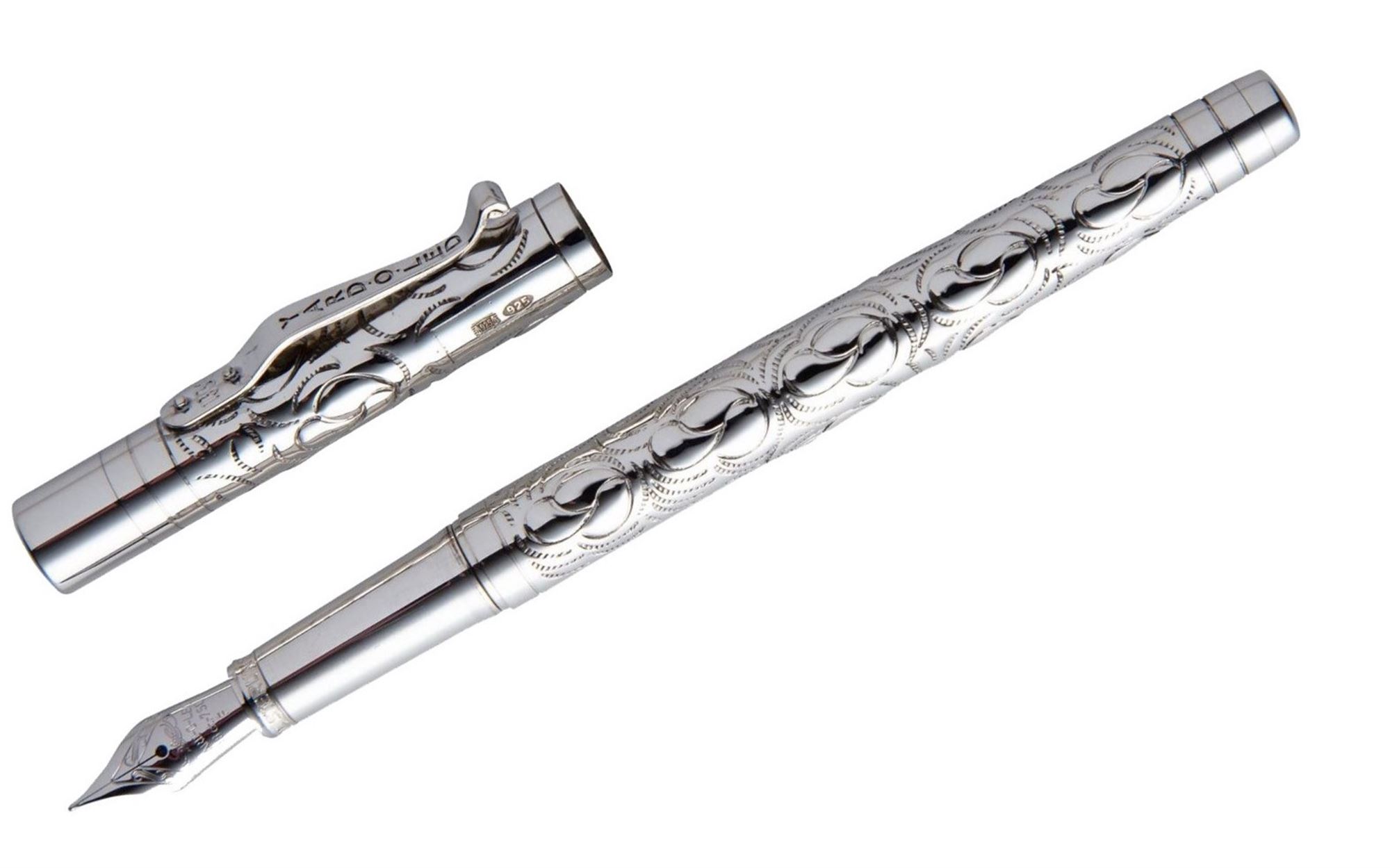 YardOLed Viceroy Victorian Engraved Fountain Pen