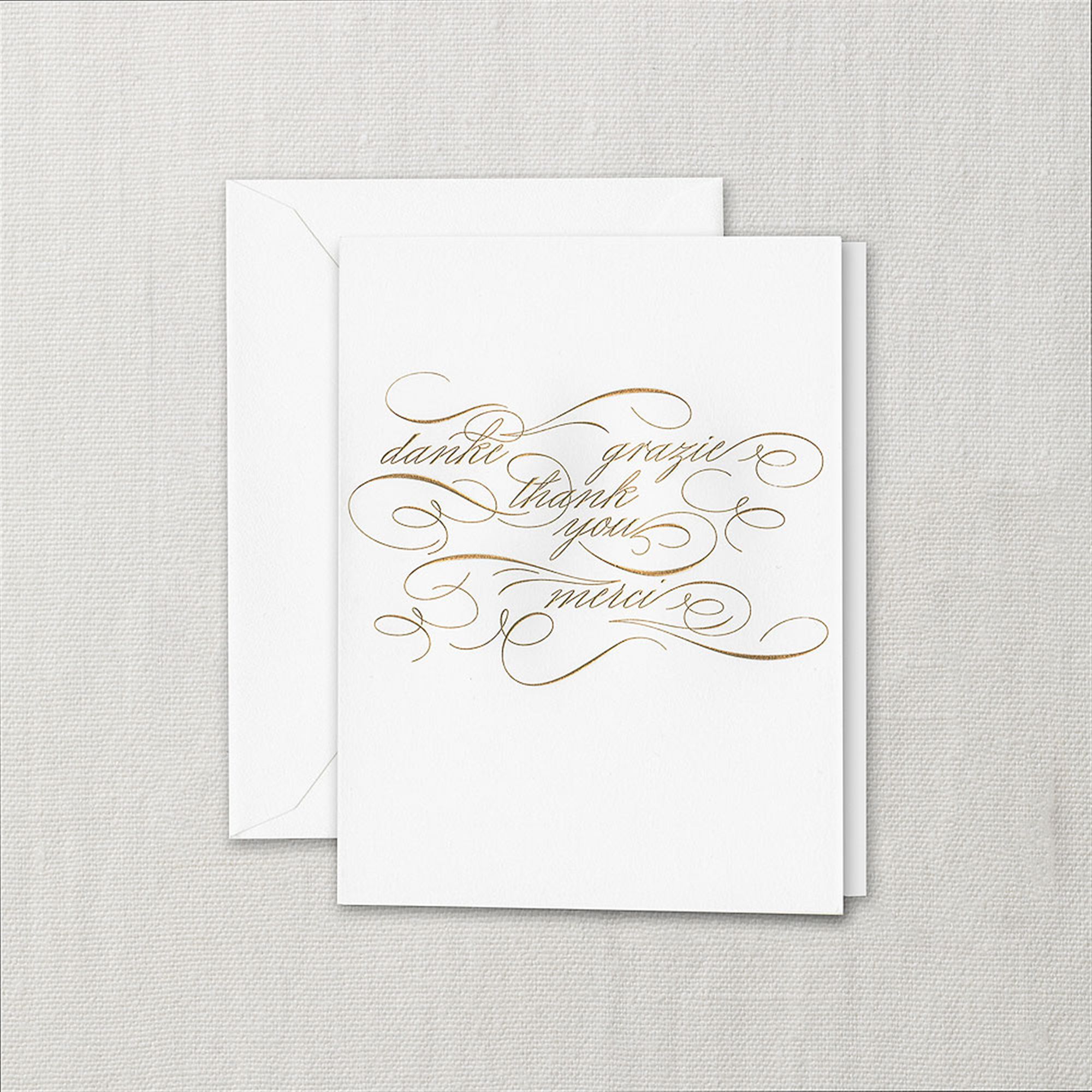 Crane MultiLingual Thank You Card