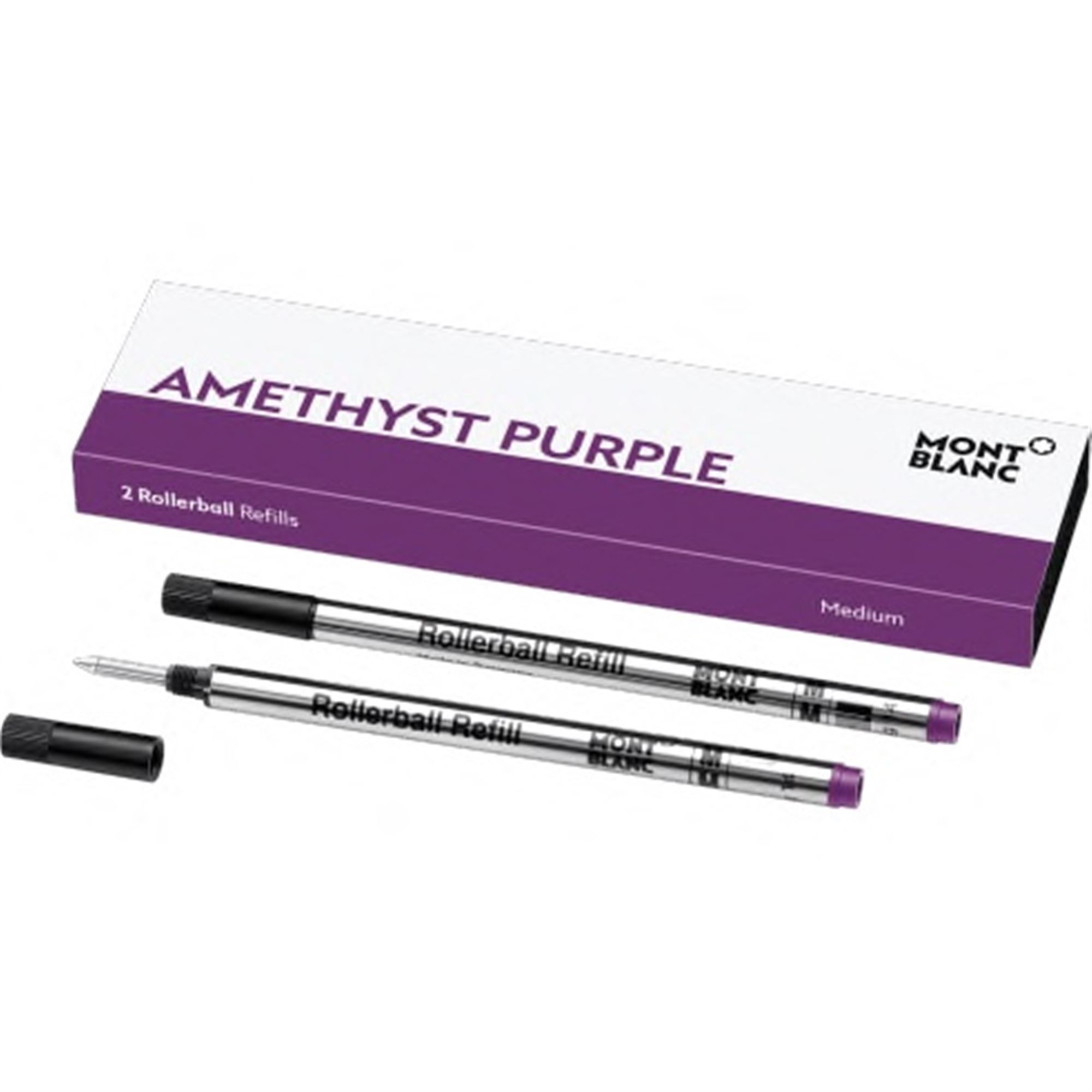 MONTBLANC FINELINER REFILL 2/PK Purple Medium