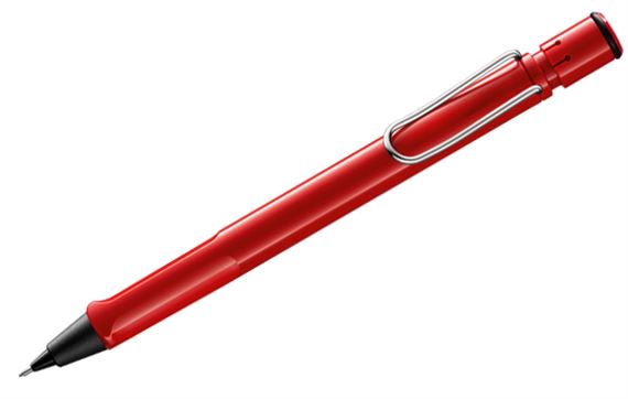 Lamy Safari 0.5mm Pencil Red