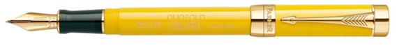 Parker Duofold Mandarin Yellow Fountain Pen