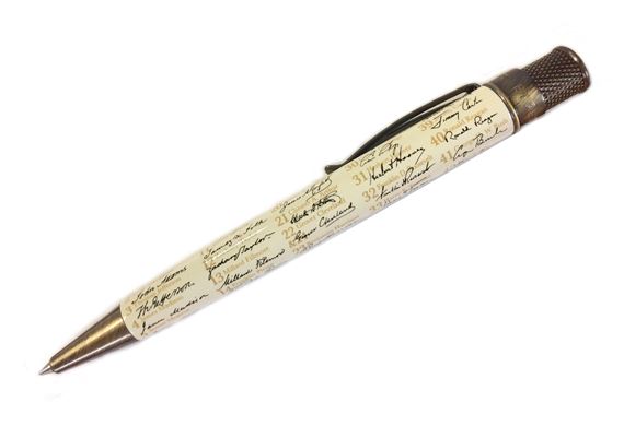 Fahrney's Exclusive Retro 51 Presidential Signatures Tornado Rollerball