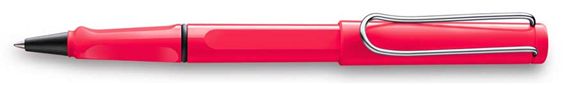 Lamy Special Edition Safari Neon Coral Rollerball Pen
