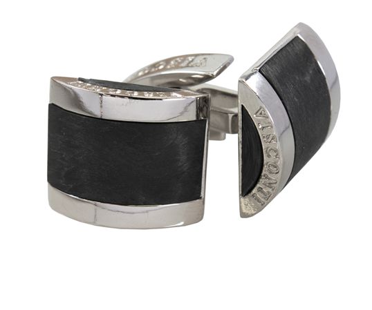 Visconti Carbon Bridges Cufflinks