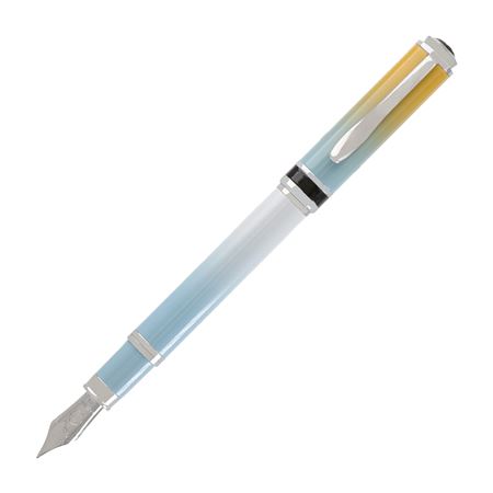 Monteverde Innova Ombre Fusion Fountain Pen Gold/Blue/White Extra Fine