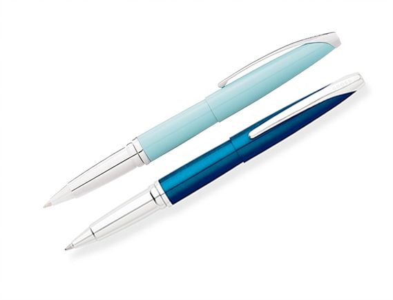 Cross Century II Chrome Herringbone Engraved Ballpoint Pen