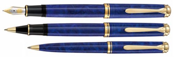 Pelikan Souveran 800 Blue O Blue Fountain Pen