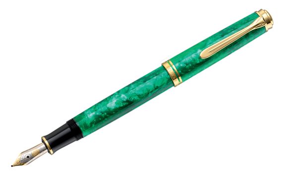 Pelikan Souveran M600 Vibrant Green Fountain Pen