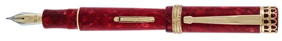 Delta Special Edition Scarlet Red Romeo and Juliet Fountain Pen