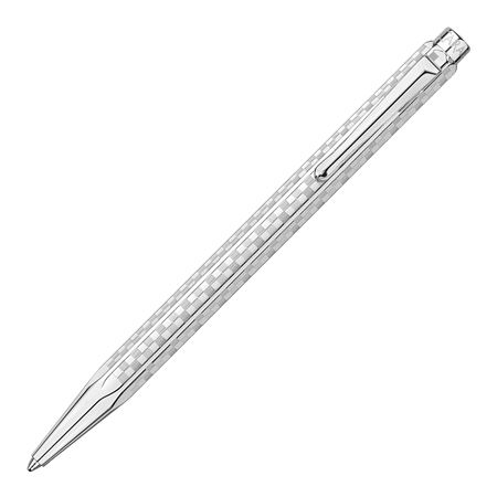 Caran d'Ache Ecridor Damier Platinum Ballpoint Pen