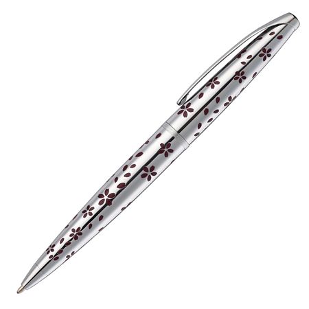 Cross ATX Cherry Blossom Chrome Ballpoint Pen