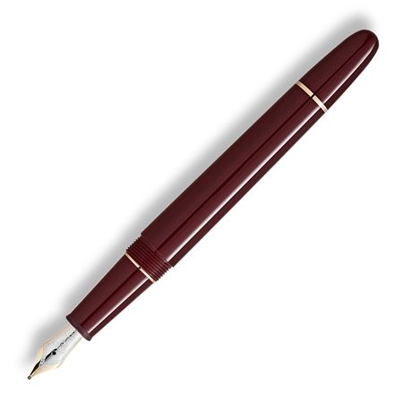 Montblanc 145 Classique Meisterstuck Burgundy Red Fountain Pen