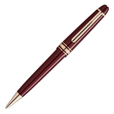 Montblanc Mid-Size Meisterstuck Burgundy Red Ballpoint Pen