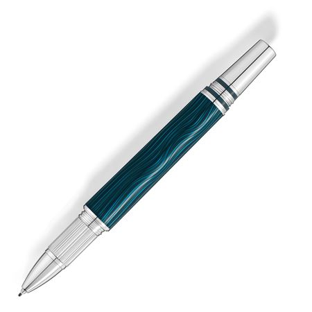 Montblanc Starwalker PolarGreen Metal Fineliner / Rollerball Pen