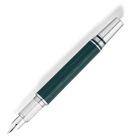 Montblanc Starwalker PolarGreen Resin Fountain Pen