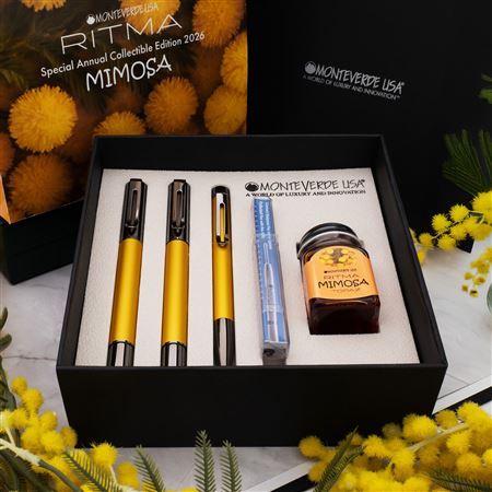 Monteverde Special Edition Ritma Mimosa 3+2 Fountain Pen Set