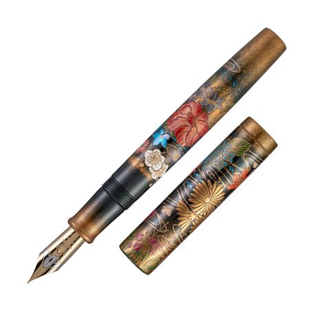 Namiki 2025 Limited Edition Emperor Blooming Flowers in Profusion Fountain Pen with Medium Nib