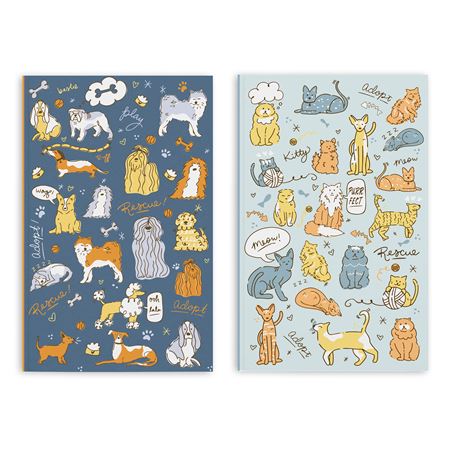 Retro 51 Animal Rescue Notebook