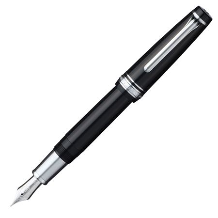 Sailor Professional Gear Ginza Silver Matte Grip Fountain Pen
