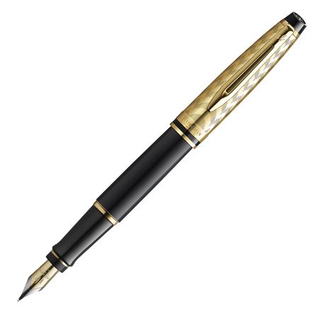 Waterman Special Edition Expert Deluxe Black Opera Fountain Pen
