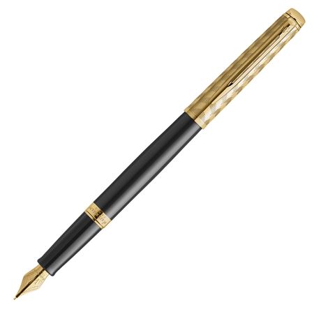 Waterman Special Edition Hemisphere Deluxe Black Opera Fountain Pen