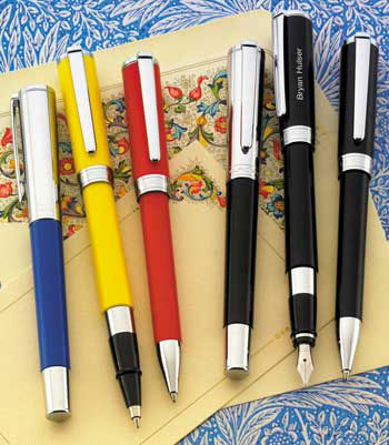 Aurora Tu Resin with Chrome Cap Fountain Pen