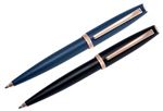 Aurora Style Satin Rose Gold Trim Ballpoint Pen