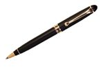 Aurora 88 Black Satin Rose Gold Ballpoint Pen