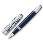 Montblanc 162 Meisterstuck 100 Yrs Origin Doue Blue Rollerball Pen
